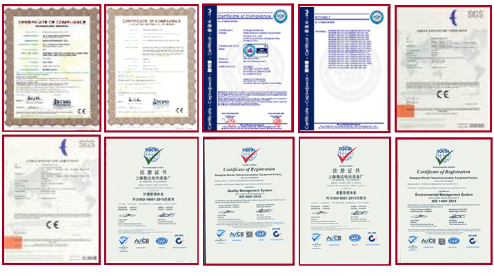 權(quán)威認(rèn)證：本廠已通過ISO9001:2015國際質(zhì)量管理體系認(rèn)證、本廠已通過ISO14001:2015環(huán)境管理體系認(rèn)證、產(chǎn)品符合CE標(biāo)準(zhǔn)